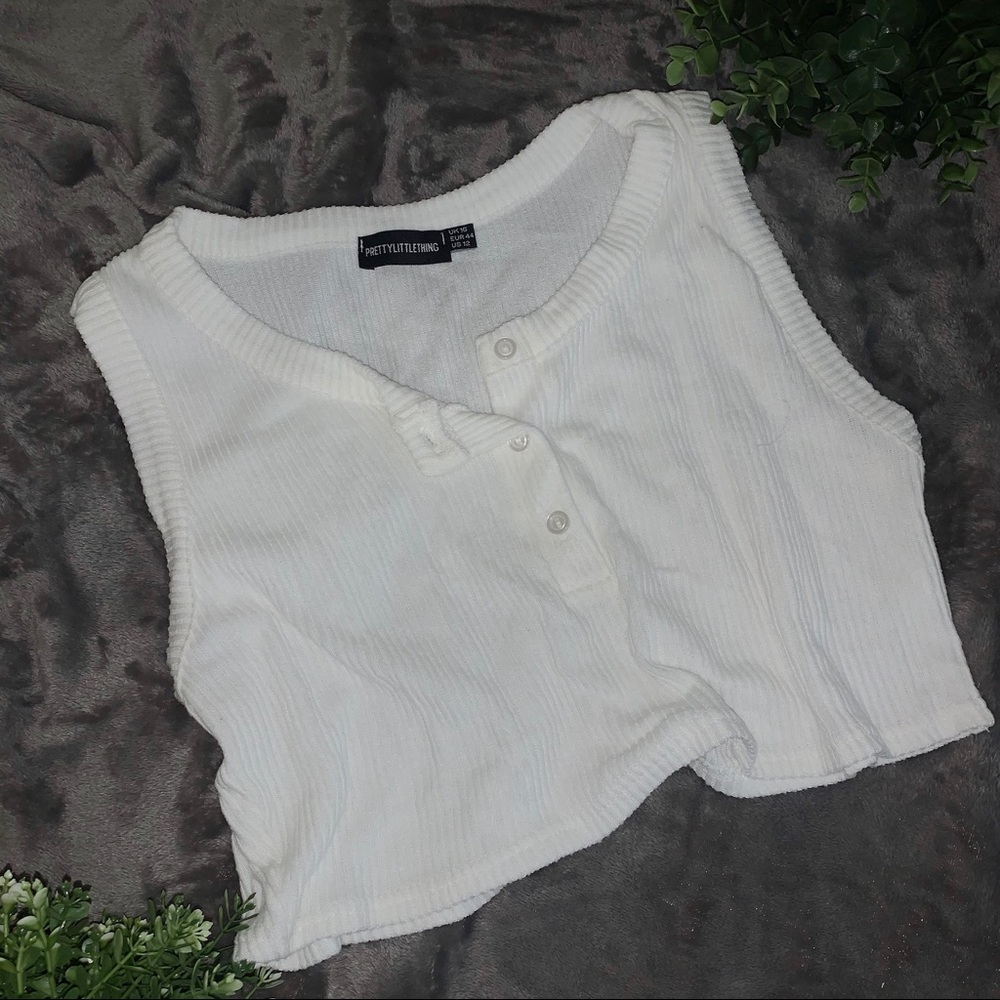 Prettylittlething white top